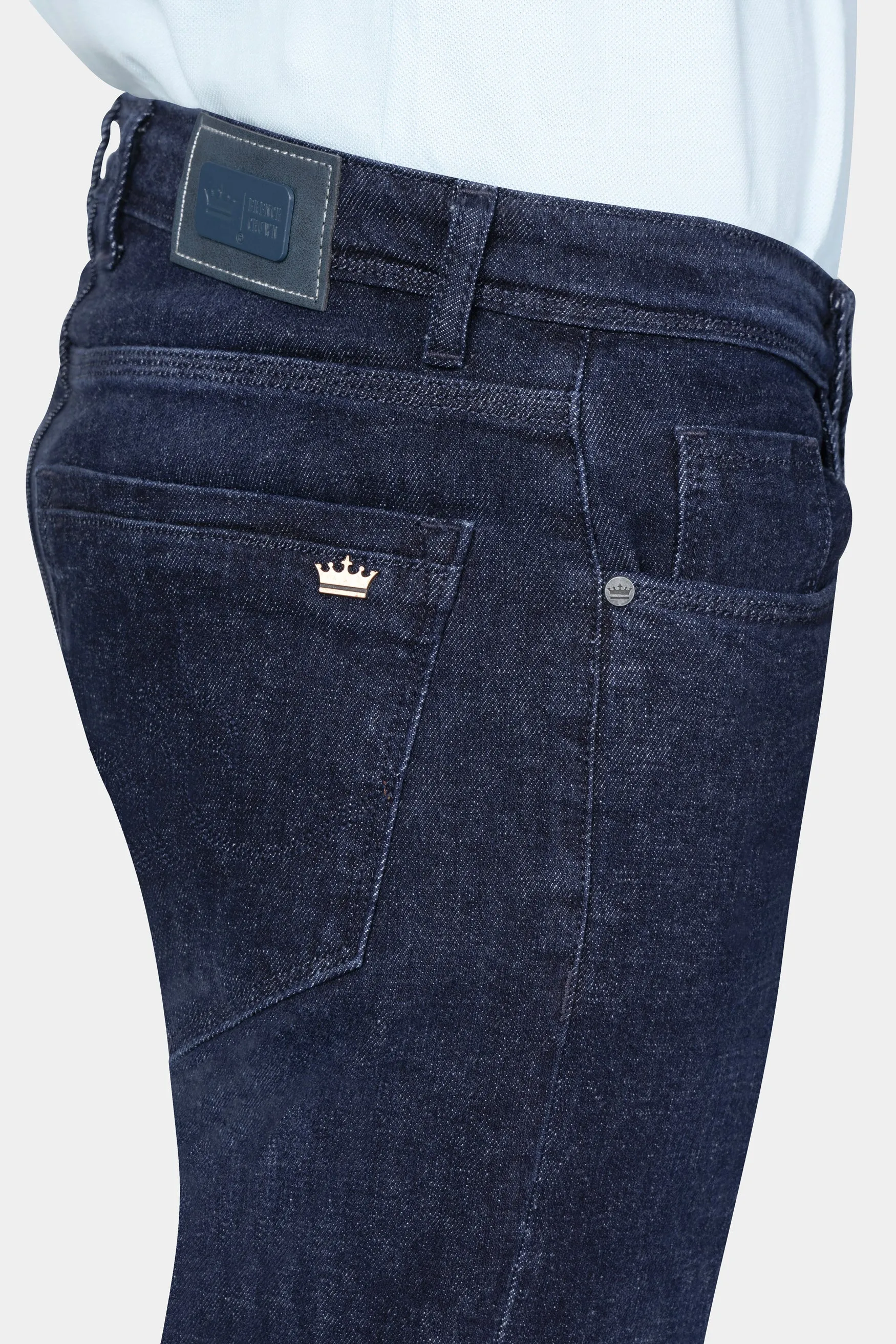 Baltic Sea Blue Rinse Wash Denim