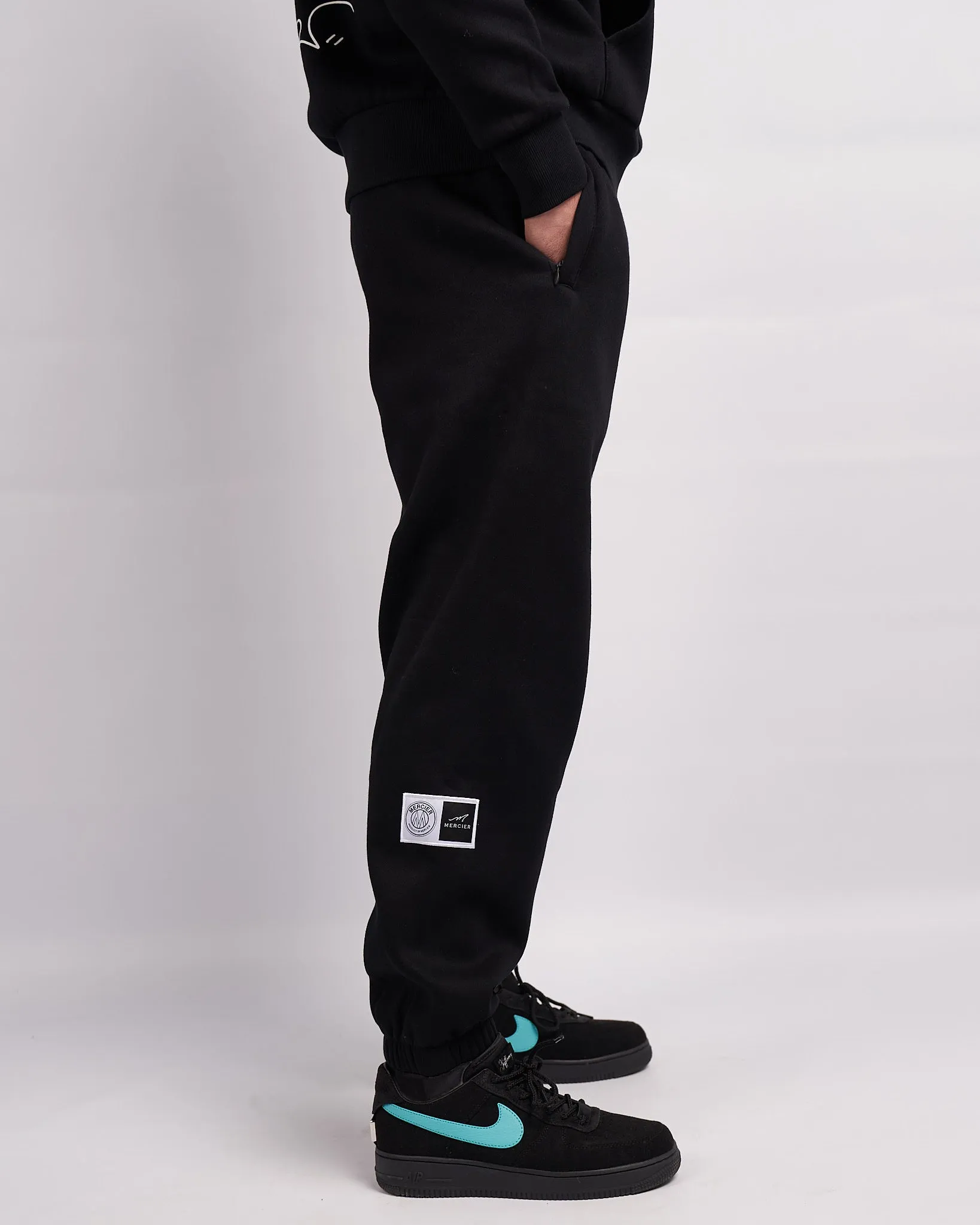 Black Placid Blue Caruso Joggers