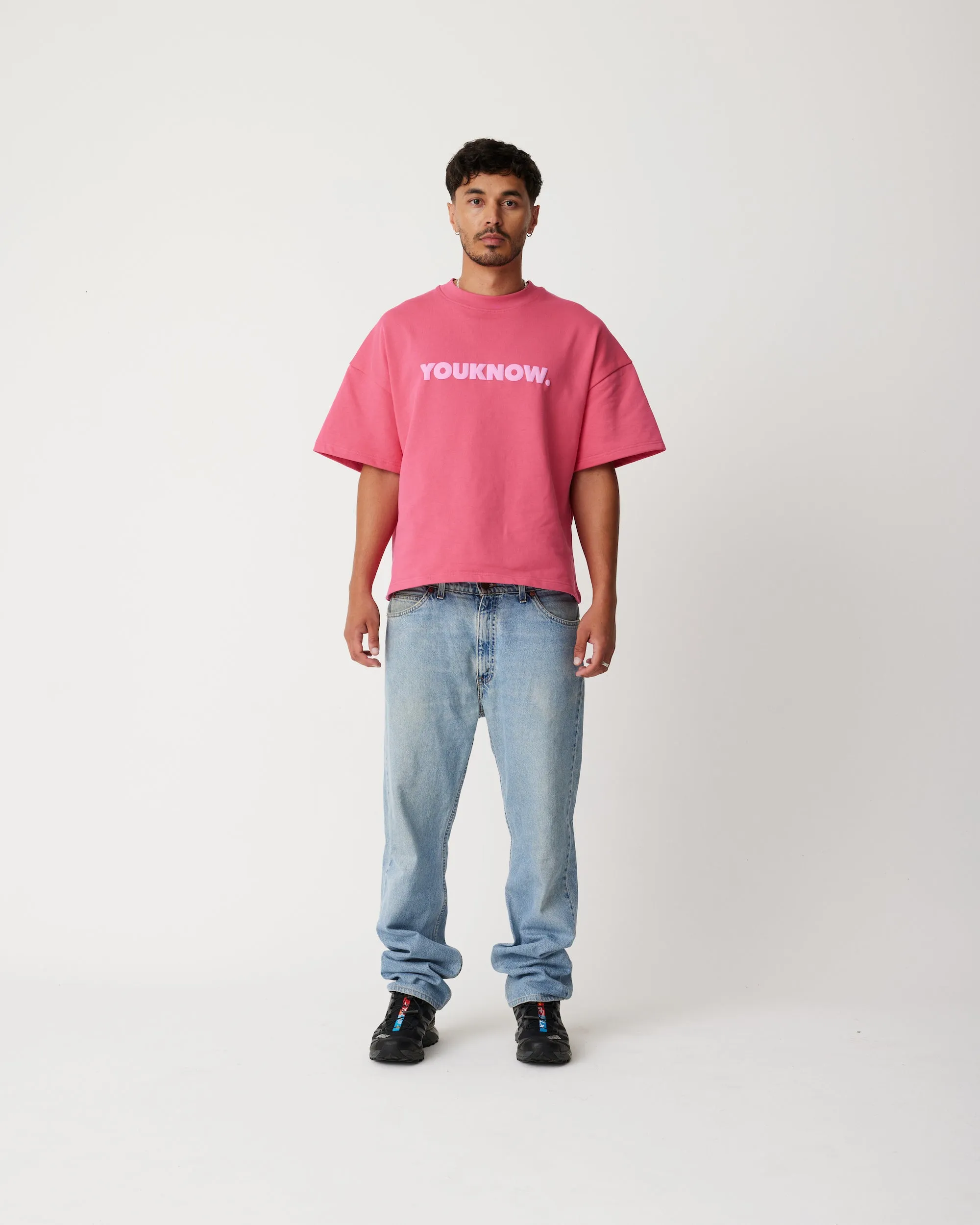 BLOCK TEE | PINK