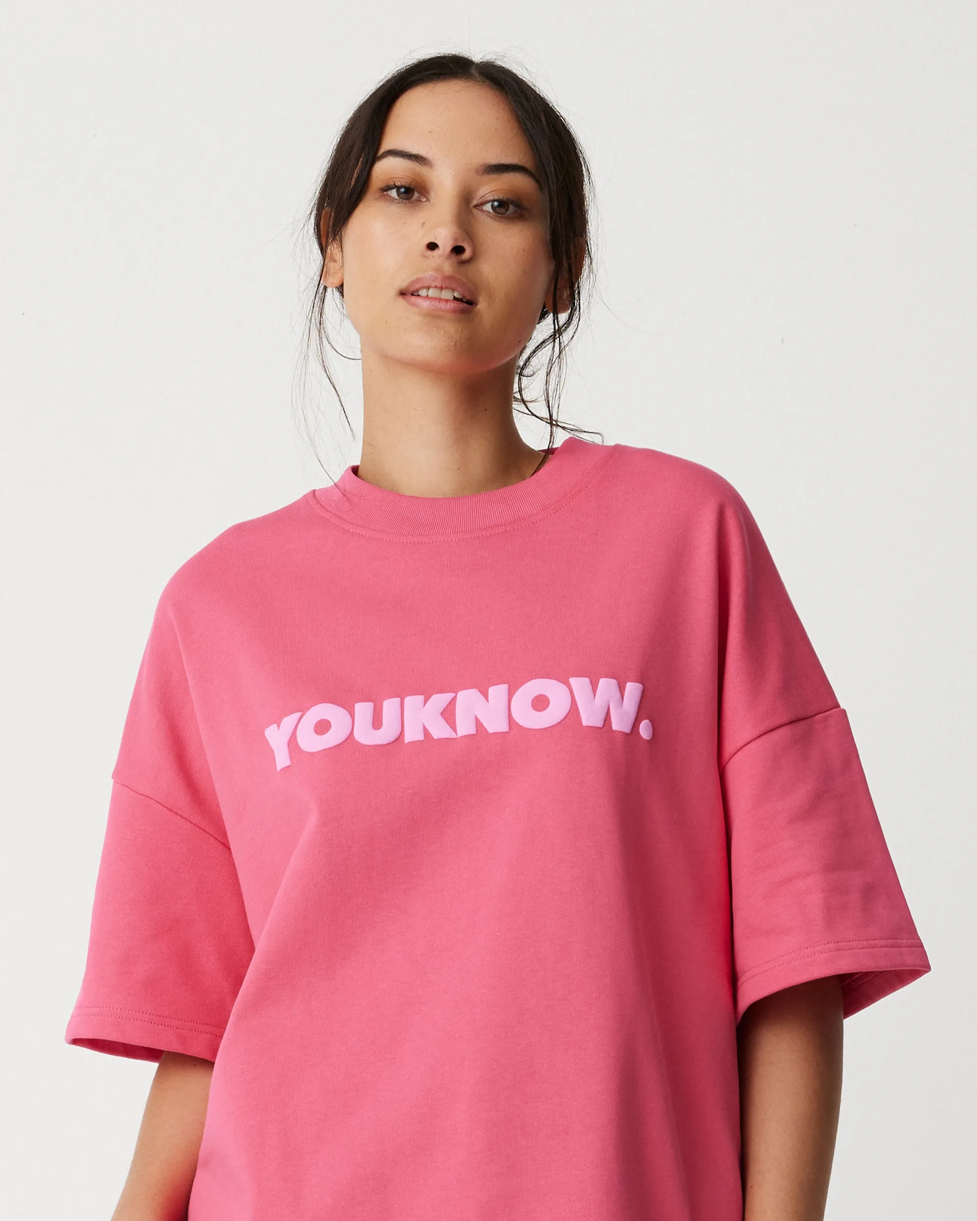 BLOCK TEE | PINK