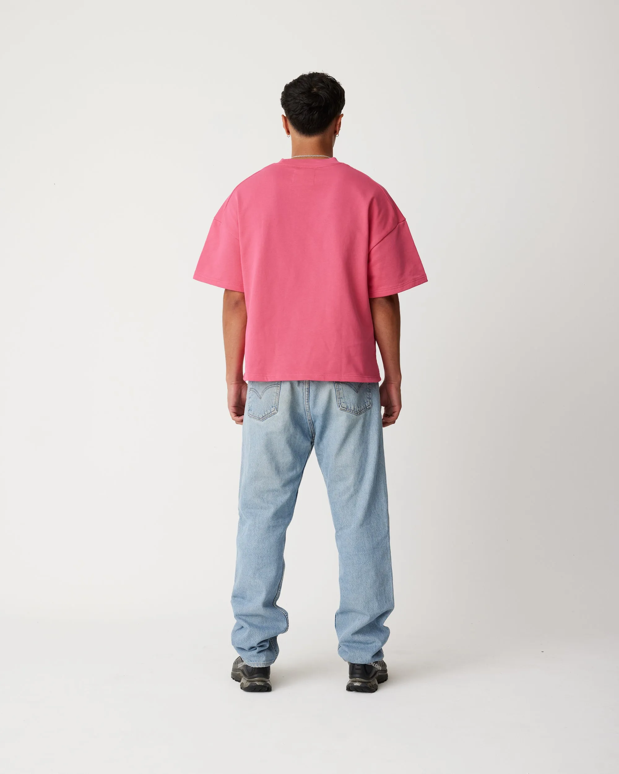 BLOCK TEE | PINK