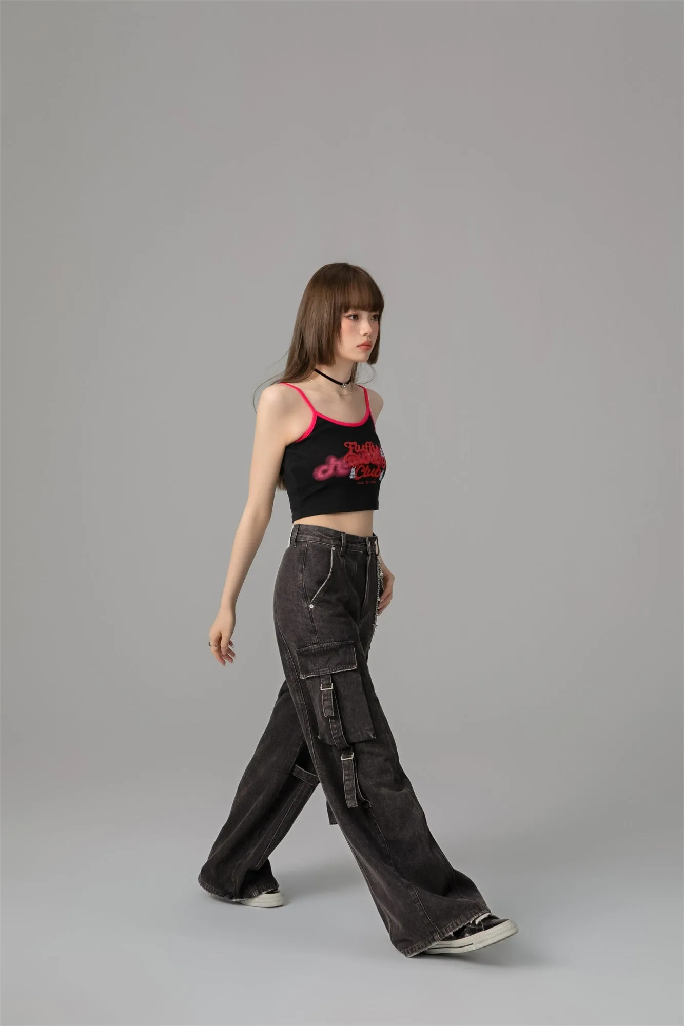 Bunny Club Cropped Cami Top