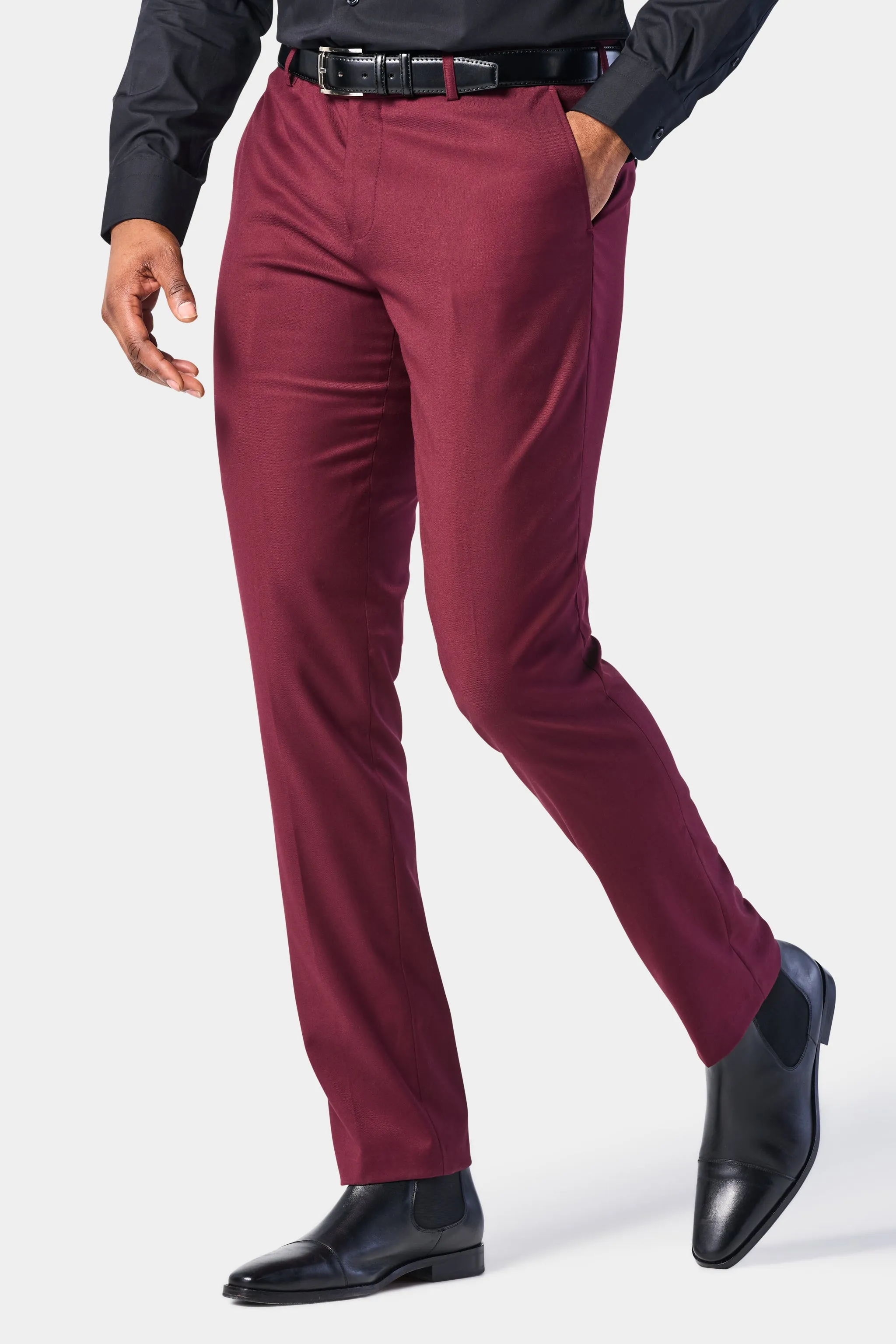 Burgundy Pants