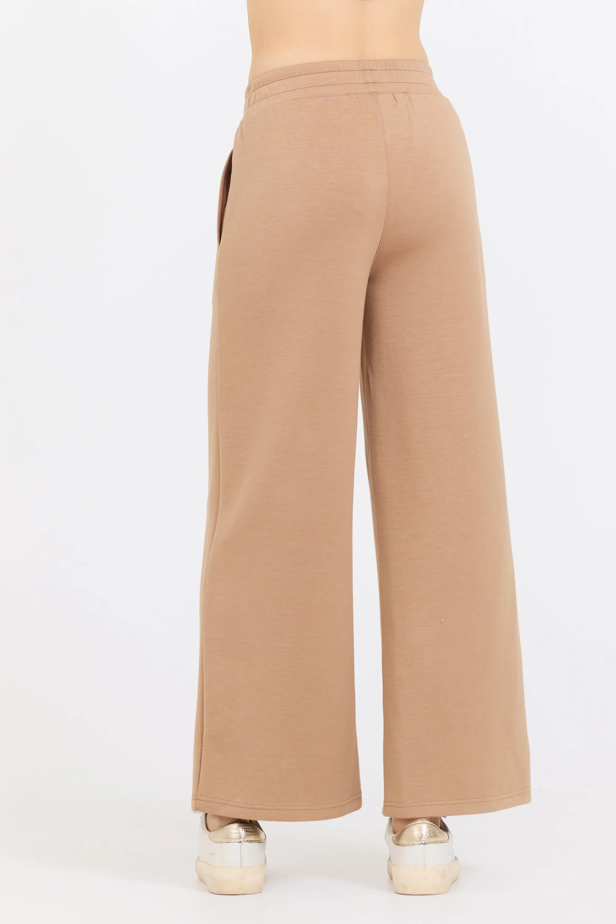 Caramel Cloud Fleece Flare Pant