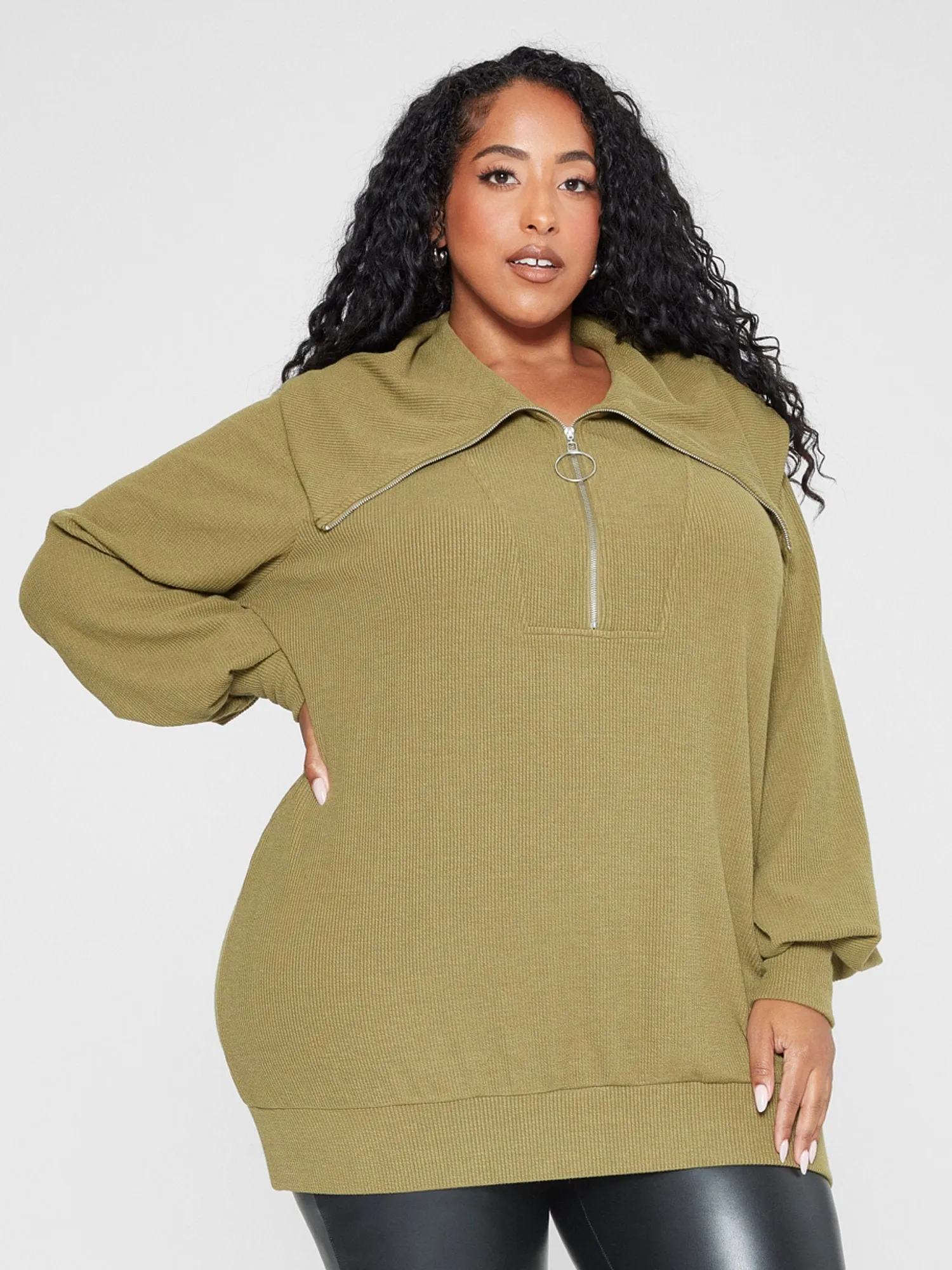 Carina Half Zip Sweatshirt