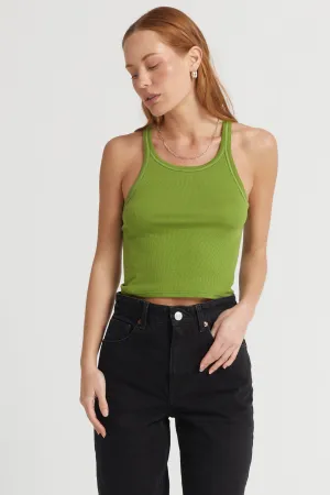 Cropped Rib Tank