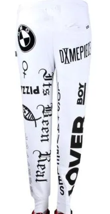 Dimepiece - New with Tags White Graphic Joggers - M