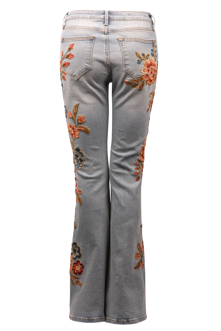 Driftwood Farrah Flare Jeans - Maui