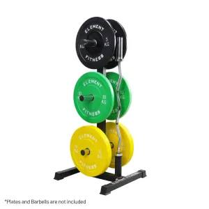 Element Fitness Plate Gym Rack