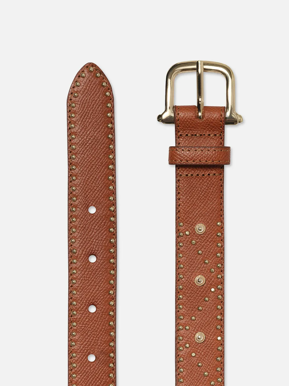 Embellished Belt -- Tan