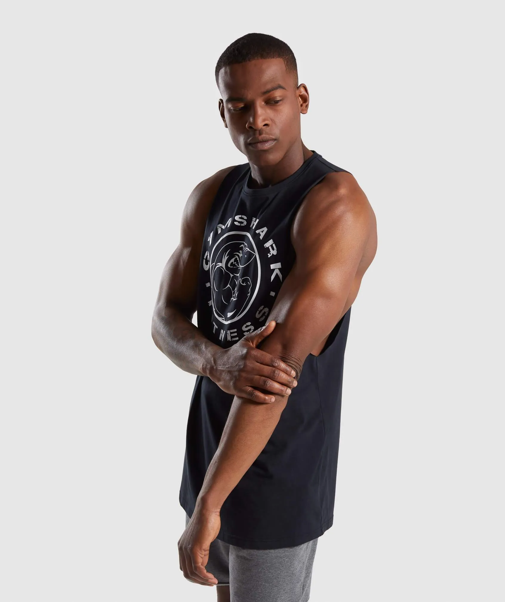 Gymshark Legacy Drop Armhole Tank - Black