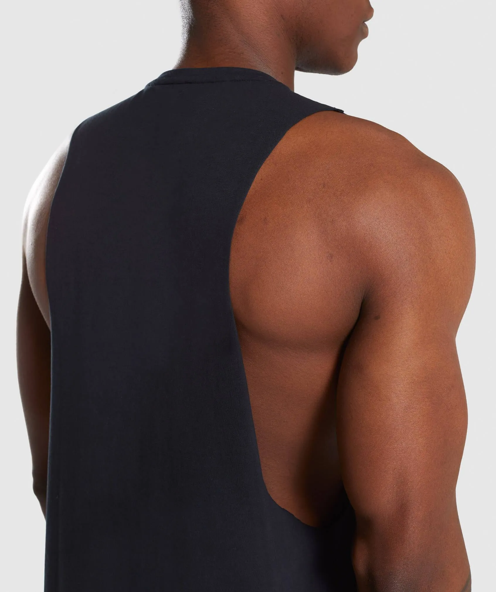 Gymshark Legacy Drop Armhole Tank - Black