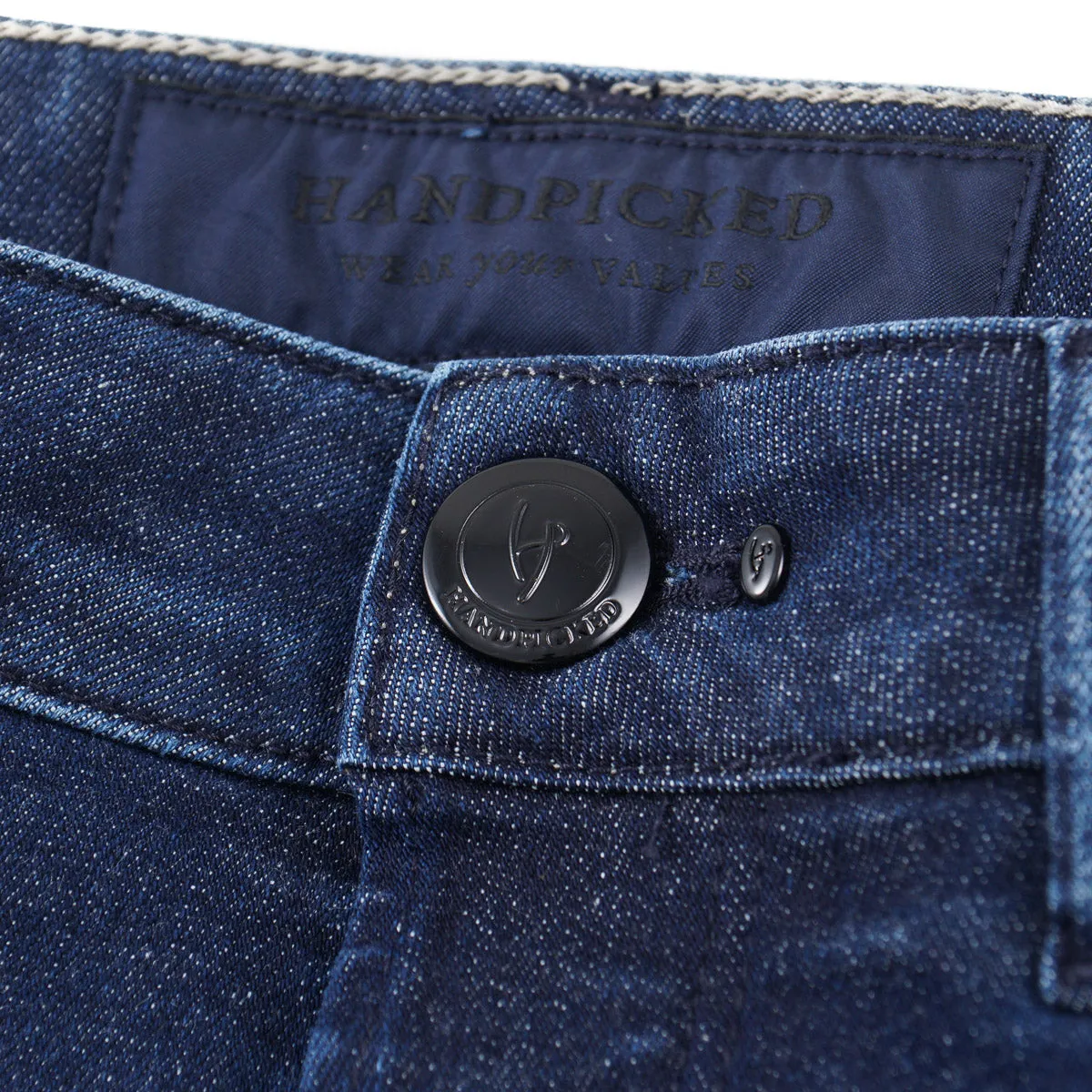 Handpicked 'Imola' Regular-Fit Tapered Denim Jeans