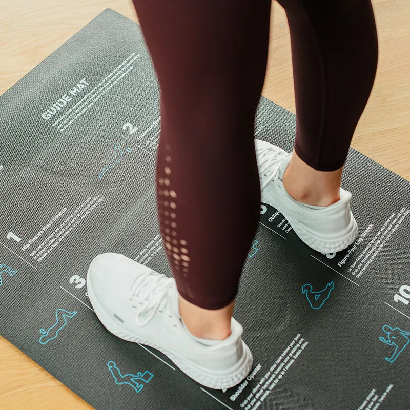 Hit Fitness Exercise Mat with Guides | 5mm