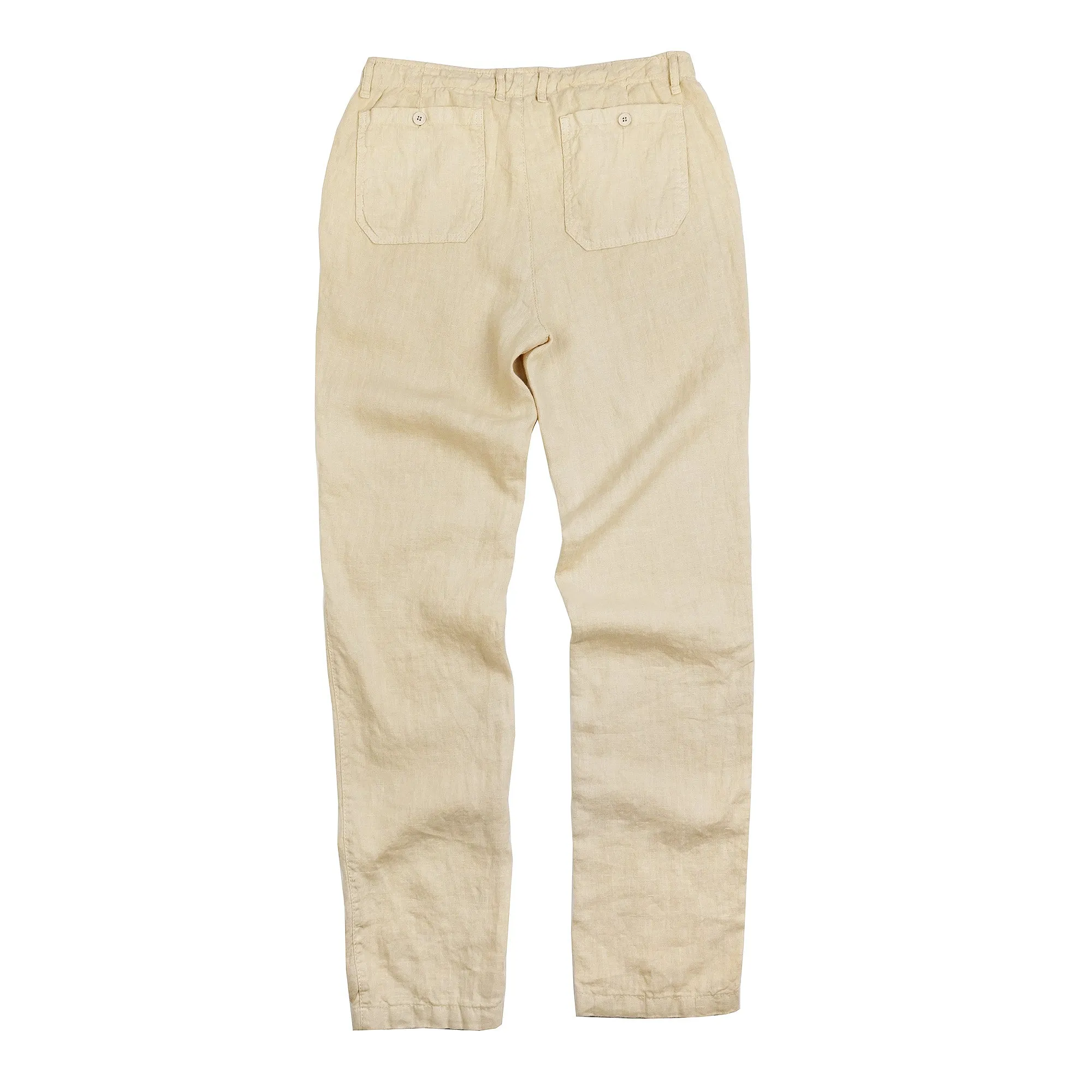 Key West Beige Linen Pants