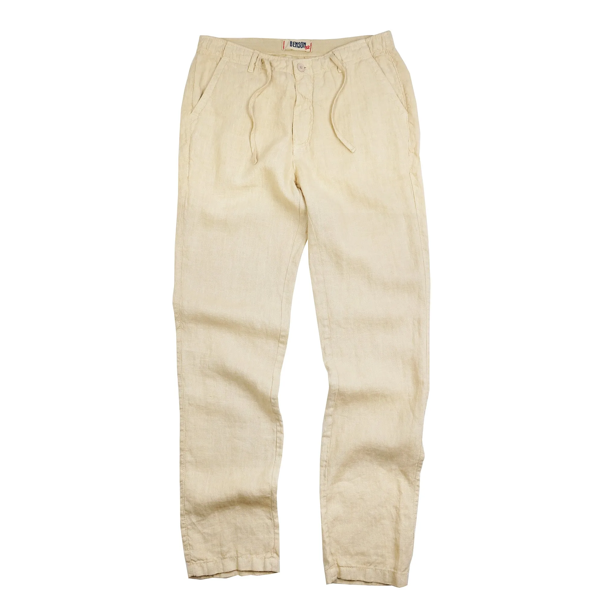 Key West Beige Linen Pants