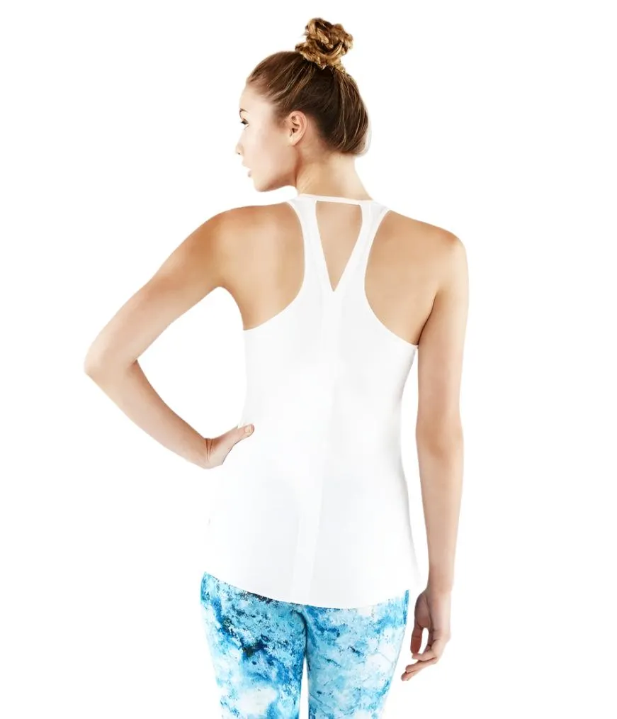 Last Chance! Manduka Kosha Tank - White