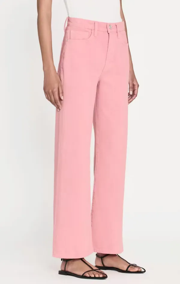 Le Jane Wide Leg Crop Dusty Pink