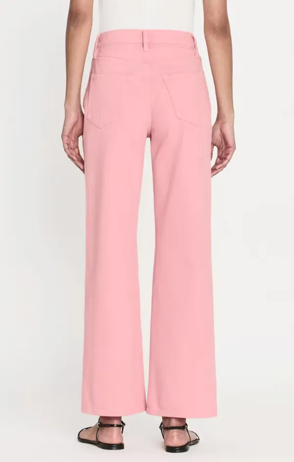 Le Jane Wide Leg Crop Dusty Pink