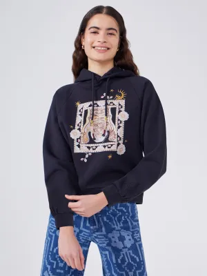 Lotus Tiger Printed Hoodie