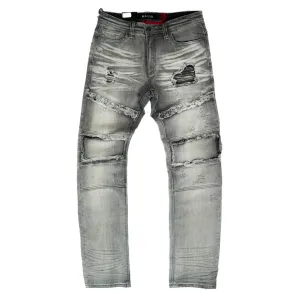 M1967 Makobi David Denim Jeans - Gray Wash