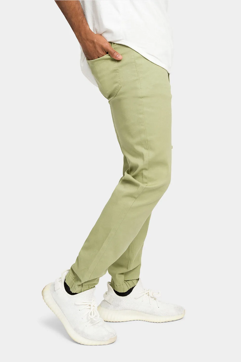 Men's Jogger Twill Pants (Pistachio)