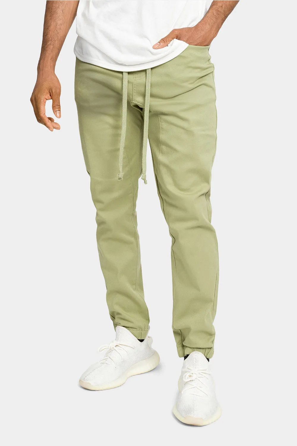 Men's Jogger Twill Pants (Pistachio)