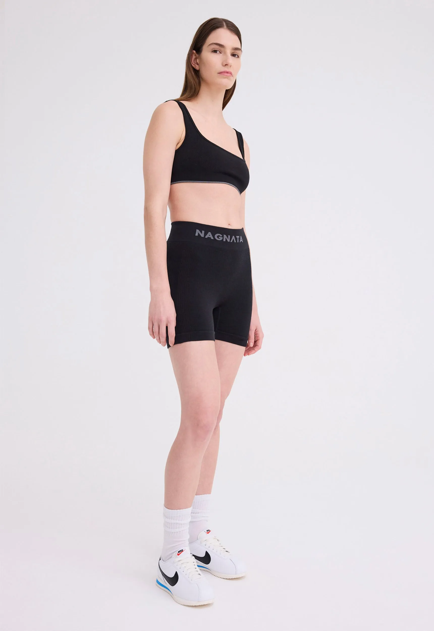 NAGNATA Ballet Wool Mini Short - Black