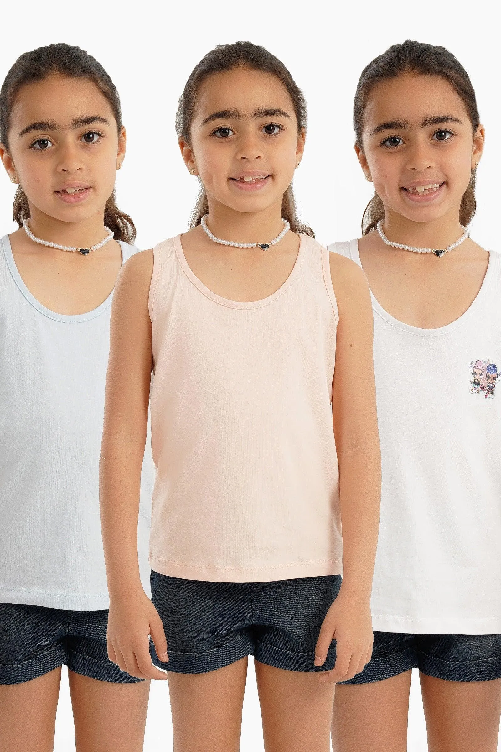 Pack of 3 Girly Basic Top