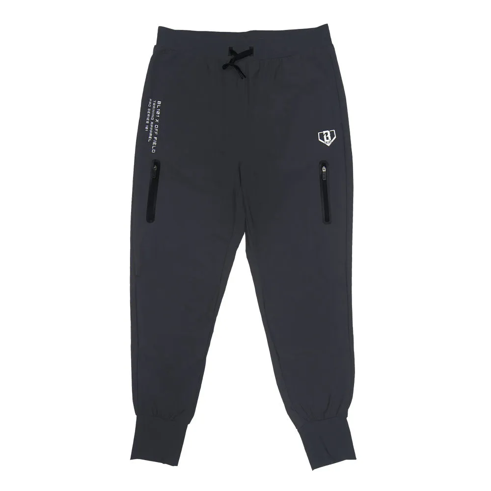 Pro Series Long Cuff Performance Youth Joggers - Gray