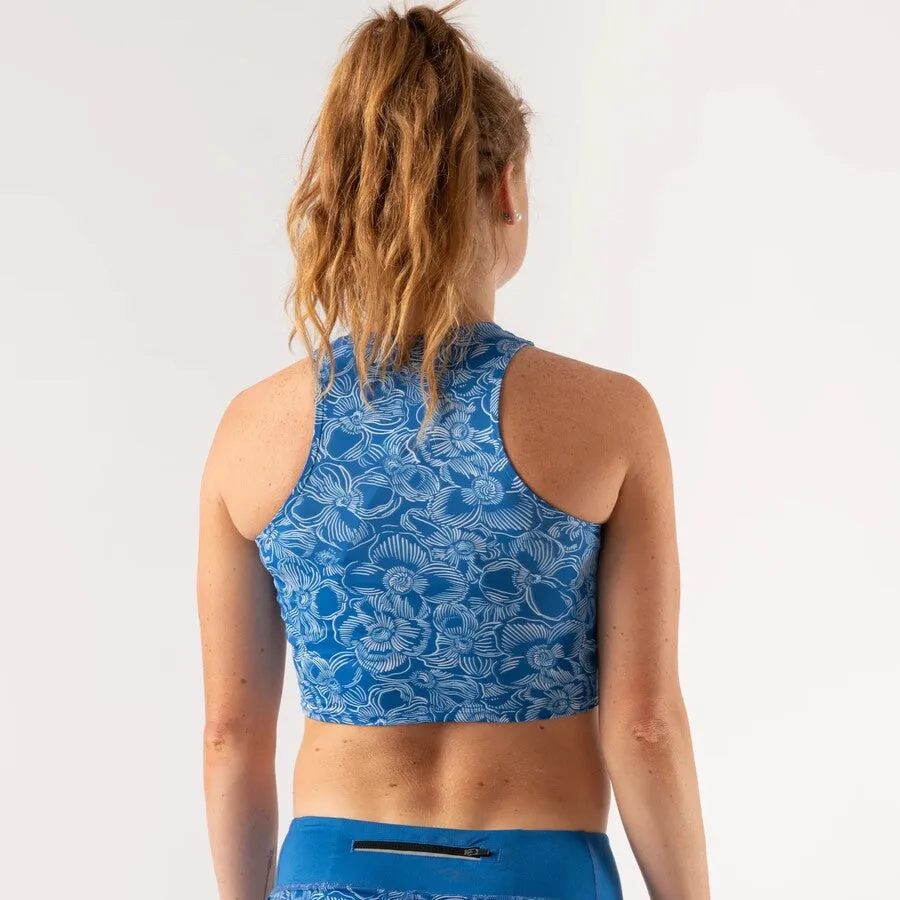 rabbit Crop Hop Tech | Princess Blue | Womens