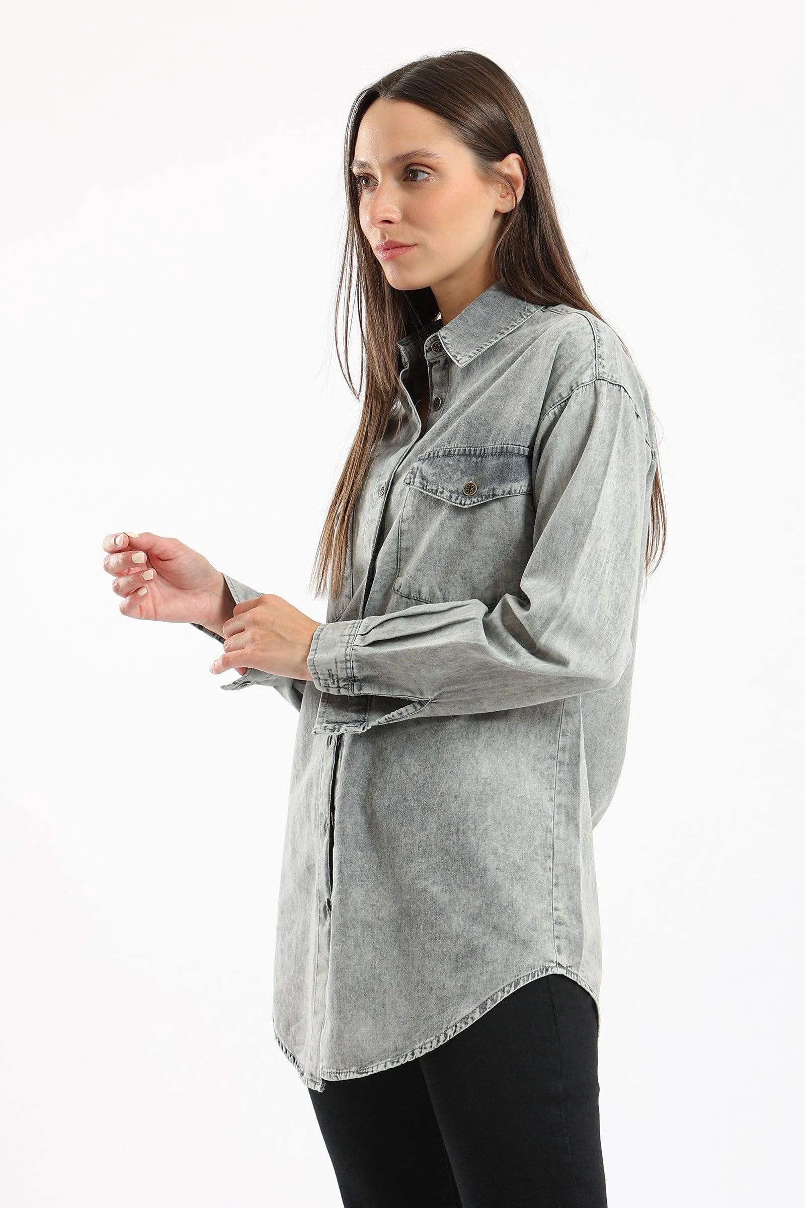 Relaxed Fit Denim Shirt