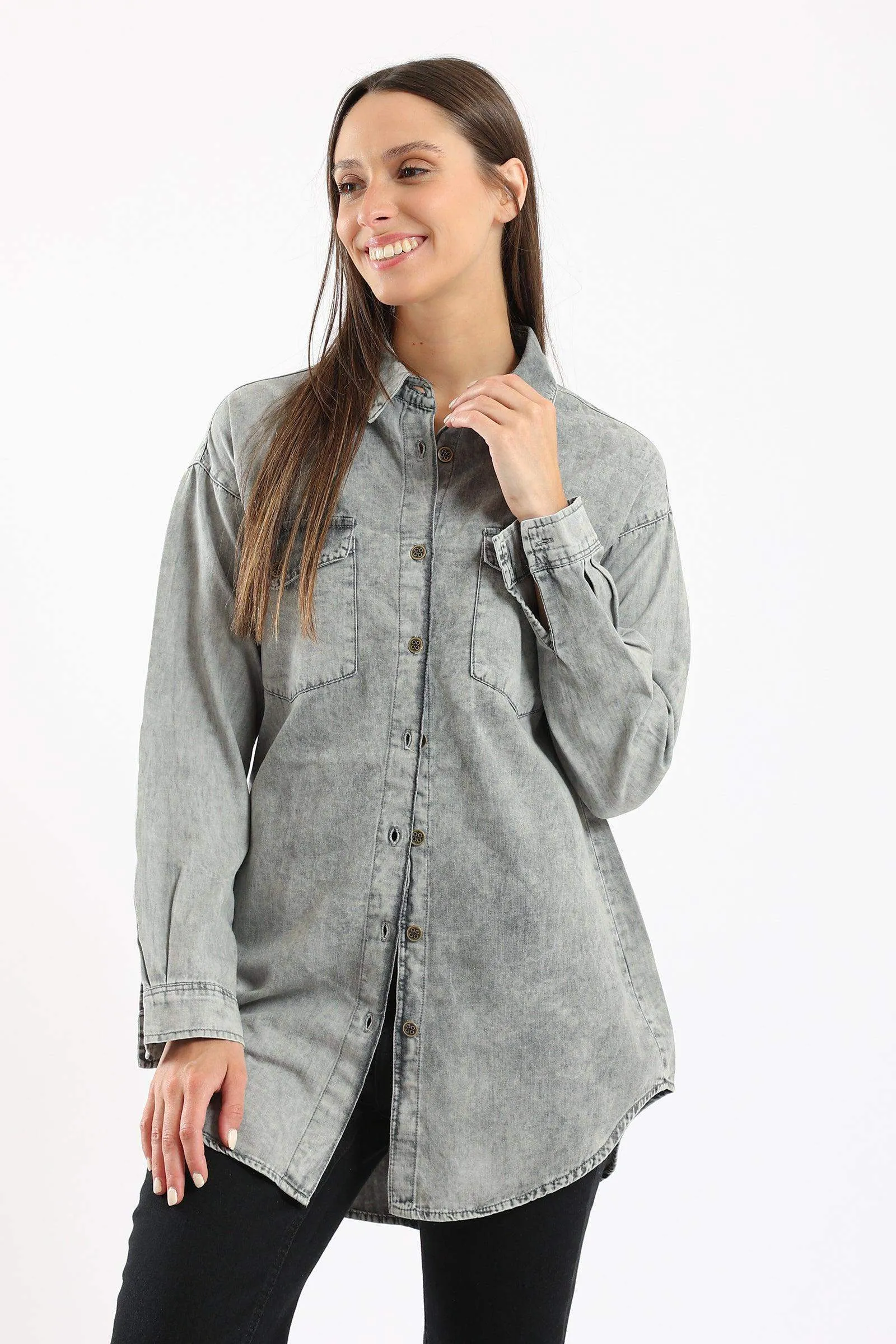 Relaxed Fit Denim Shirt