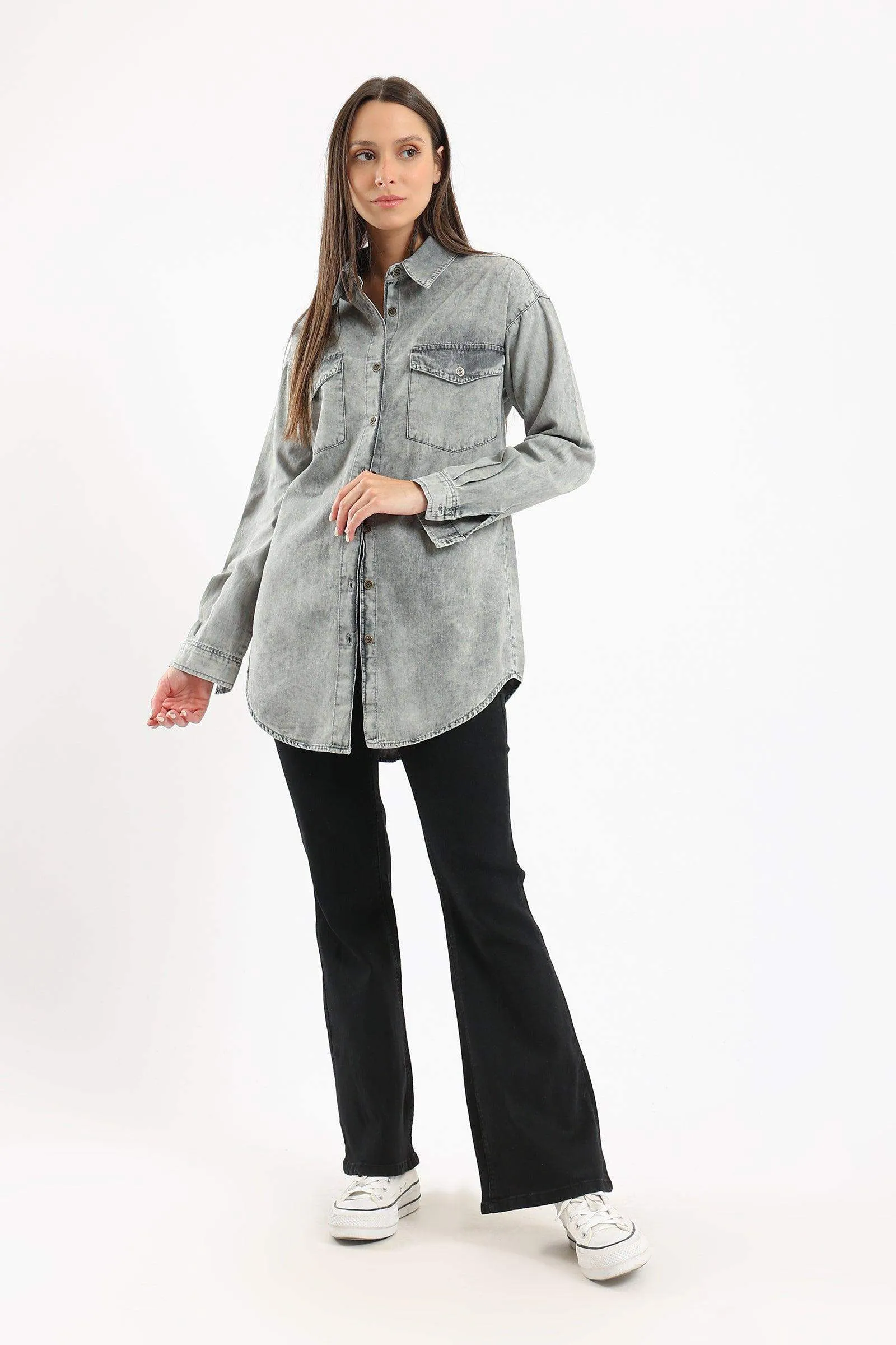 Relaxed Fit Denim Shirt