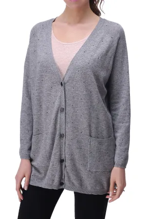 RH Classic Women's Open Front Long-Sleeve Cardigan Top Shirt Sweater Coat RH2063