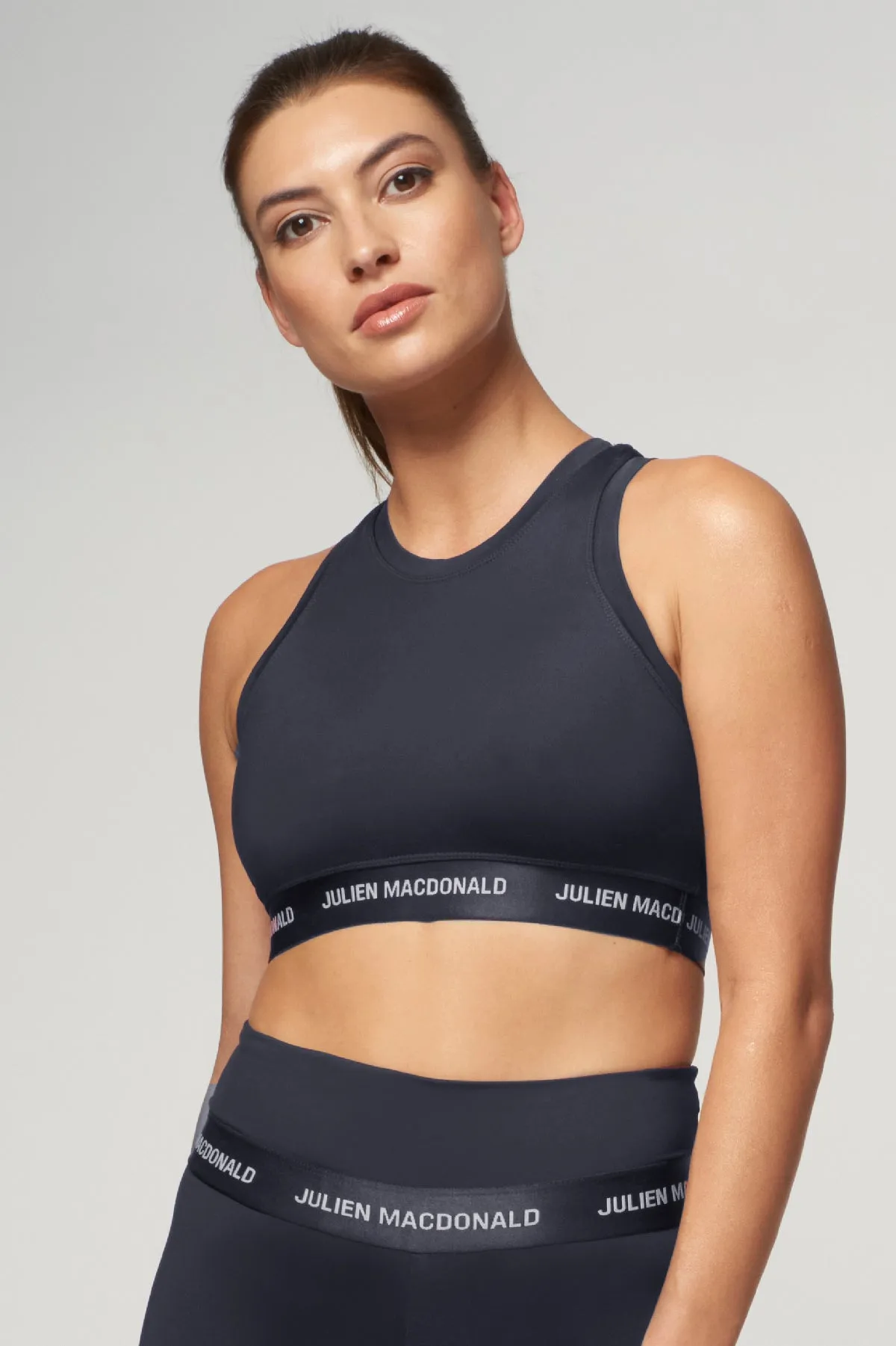 St Tropez T-Back Bra Slate