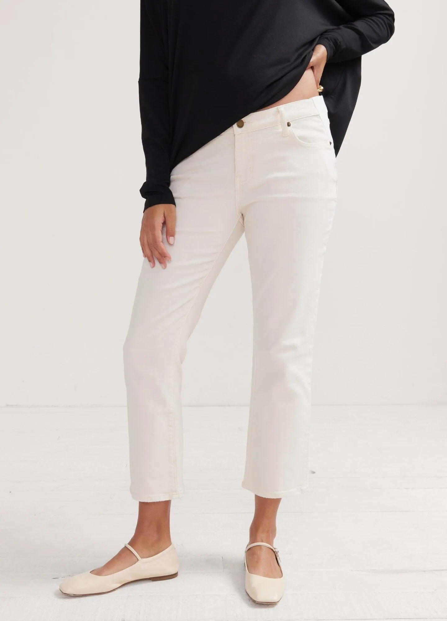 The Straight Leg Maternity Jean