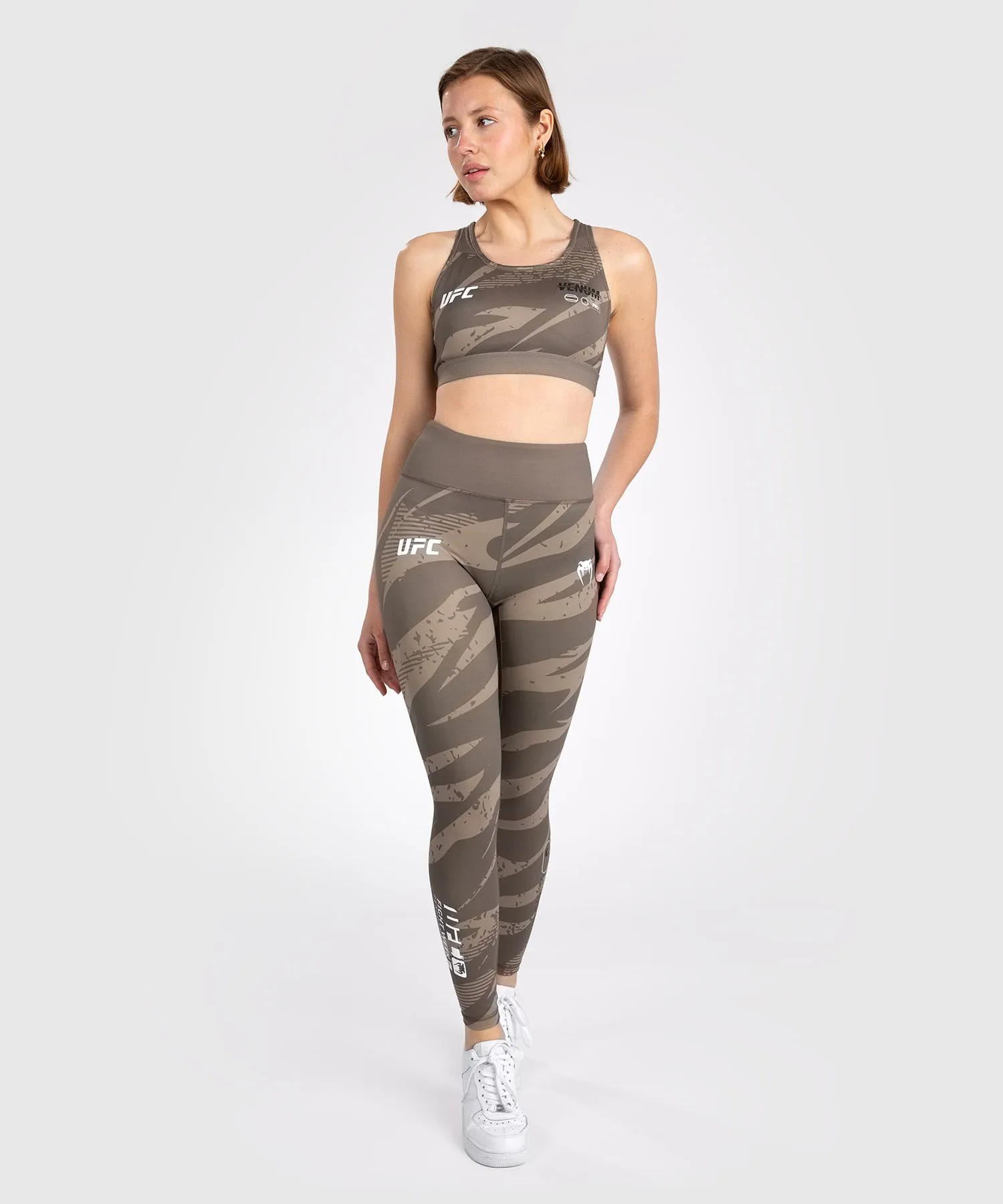 UFC Adrenaline by Venum Fight Week Women’s Performance Tight - Desert Camo