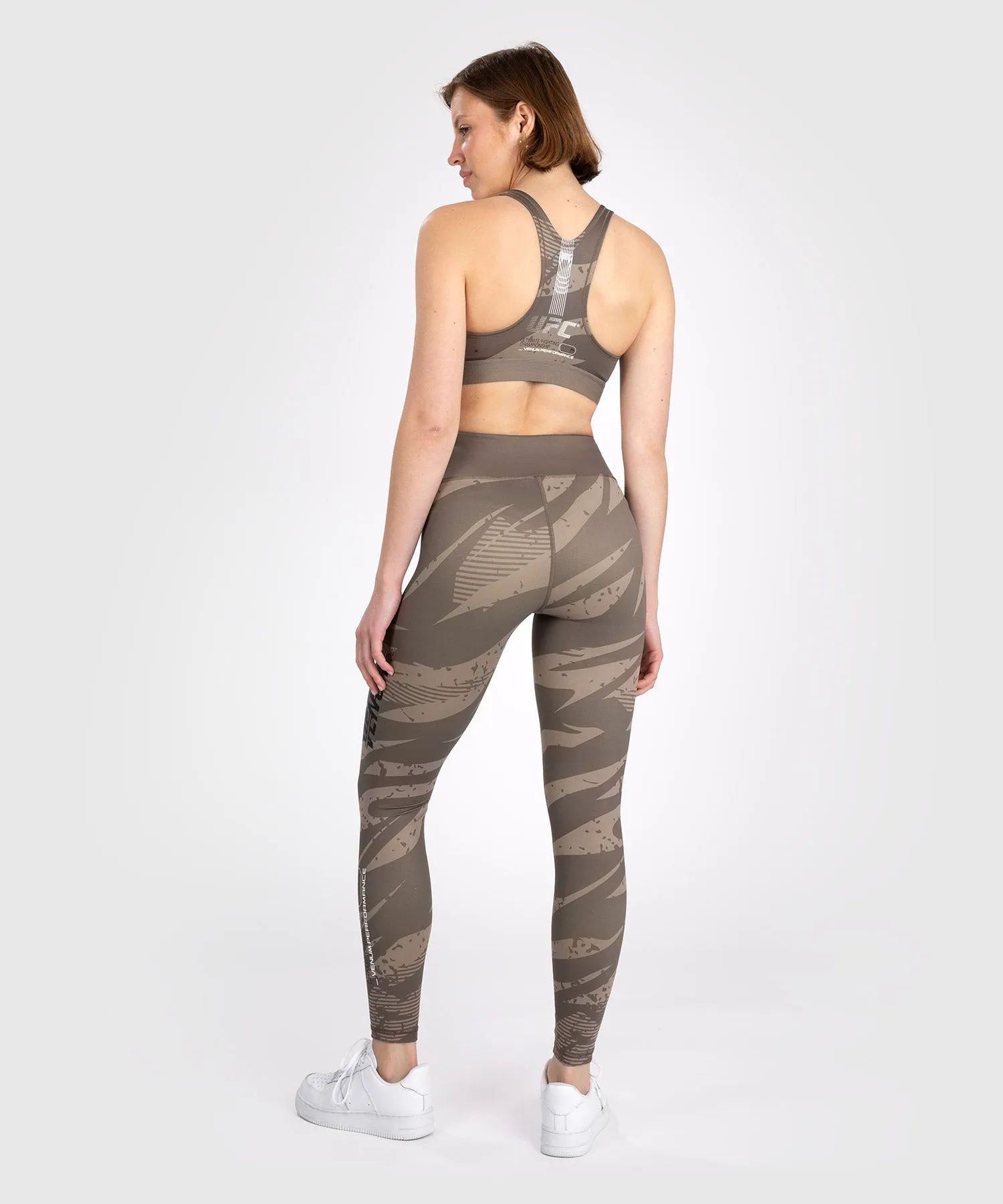 UFC Adrenaline by Venum Fight Week Women’s Performance Tight - Desert Camo